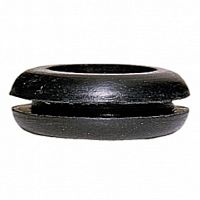 Резиновое кольцо PVC - чёрное - для кабеля диаметром максимум 12мм²- диаметр отверстия 17 мм |  код. 098093 |   Legrand